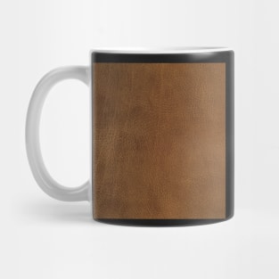 Brown Leather Mug